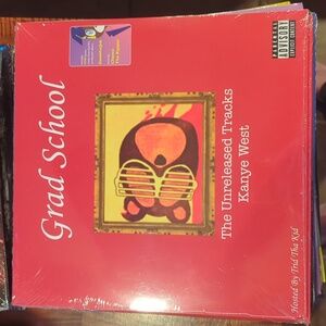 Kanye West "grad school" - "The unreleased tracks" 2lp color vinyl import